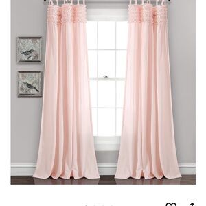 Elegant Pink Curtains
